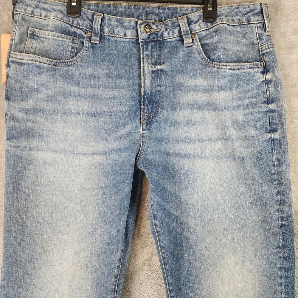 Buffalo David Bitton Driven Jeans Mens 40x30 Blue Relaxed Straight Leg Casual - Picture 7 of 15